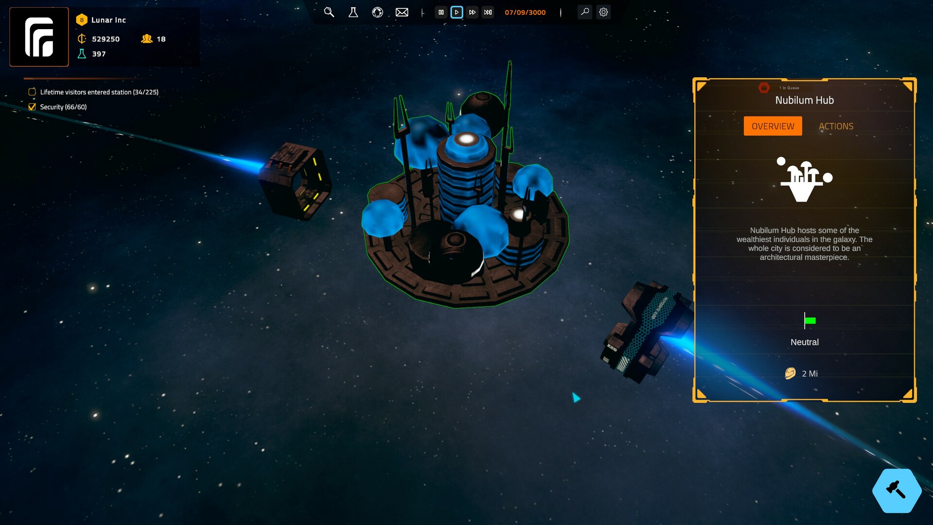 Скриншот: Space Station Tycoon