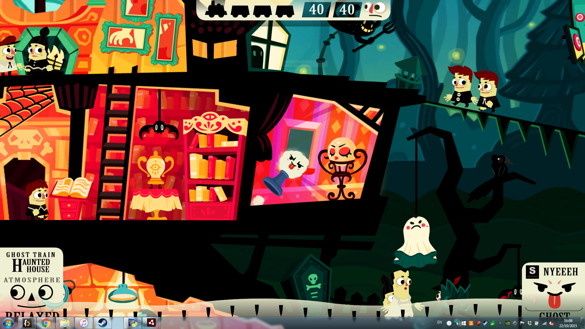 Скриншот: Haunt the House: Terrortown