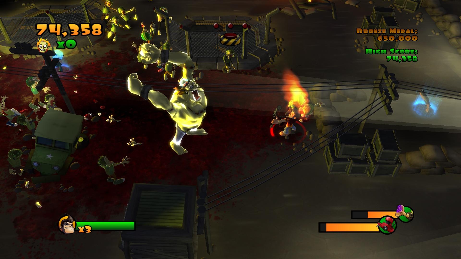Скриншот: Burn Zombie Burn!