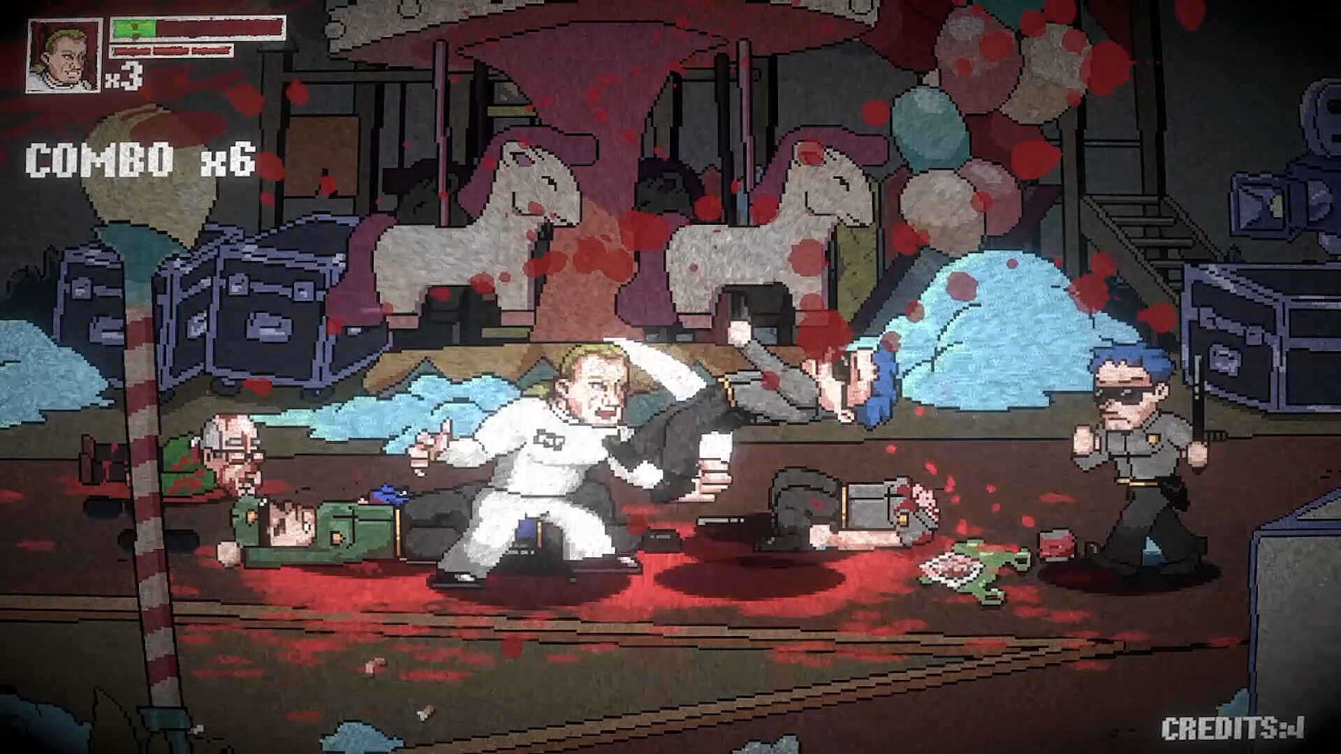 Скриншот: Terrifier: The ARTcade Game