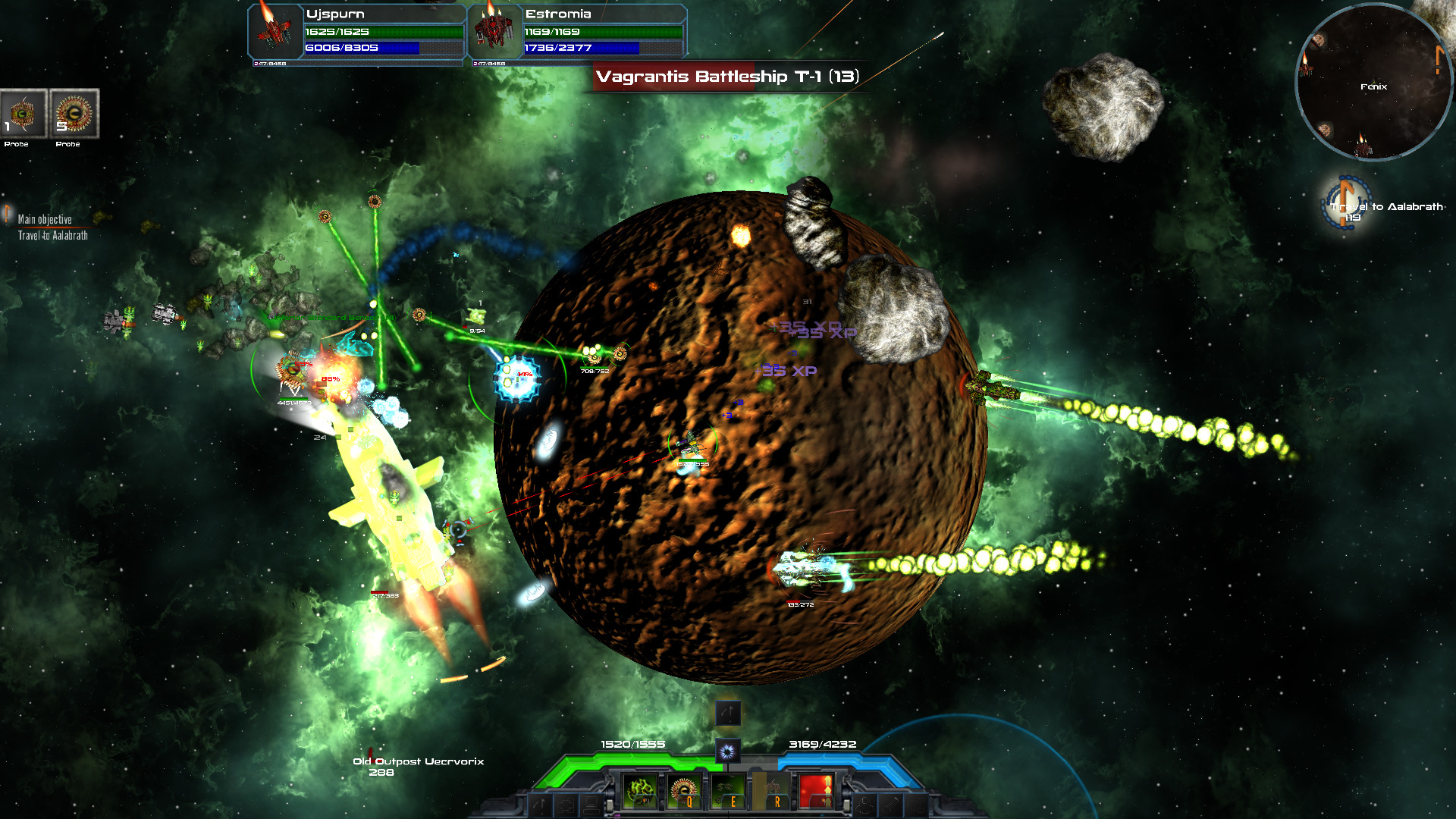Скриншот: Nienix: Cosmic Warfare