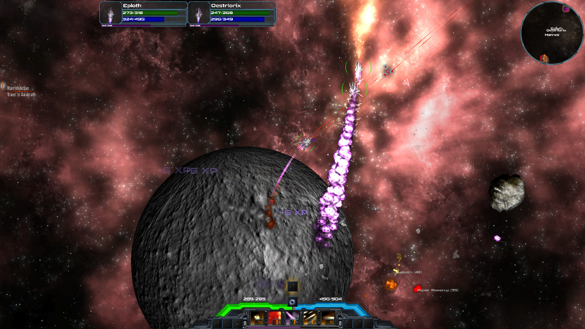 Скриншот: Nienix: Cosmic Warfare