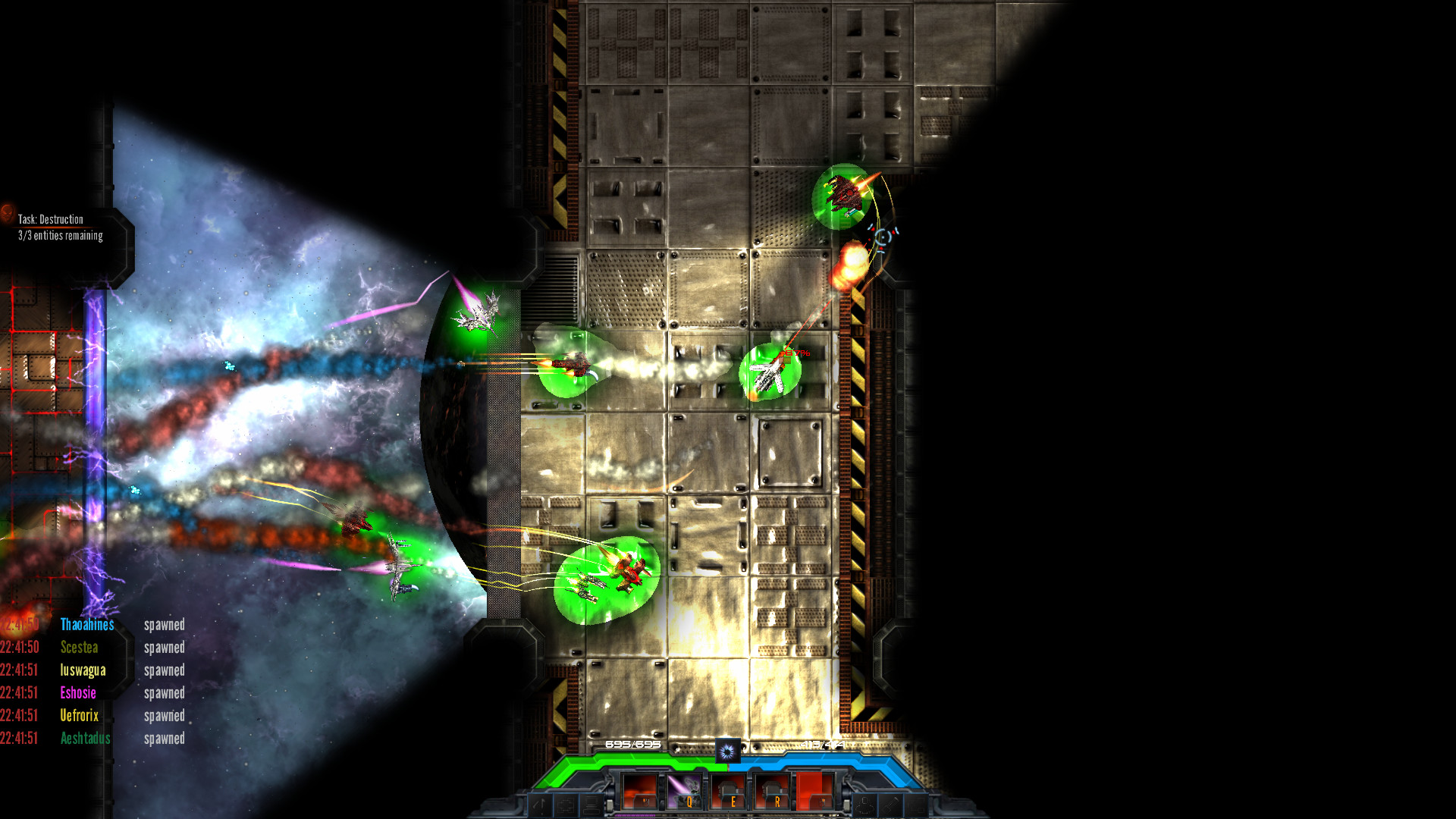 Скриншот: Nienix: Cosmic Warfare