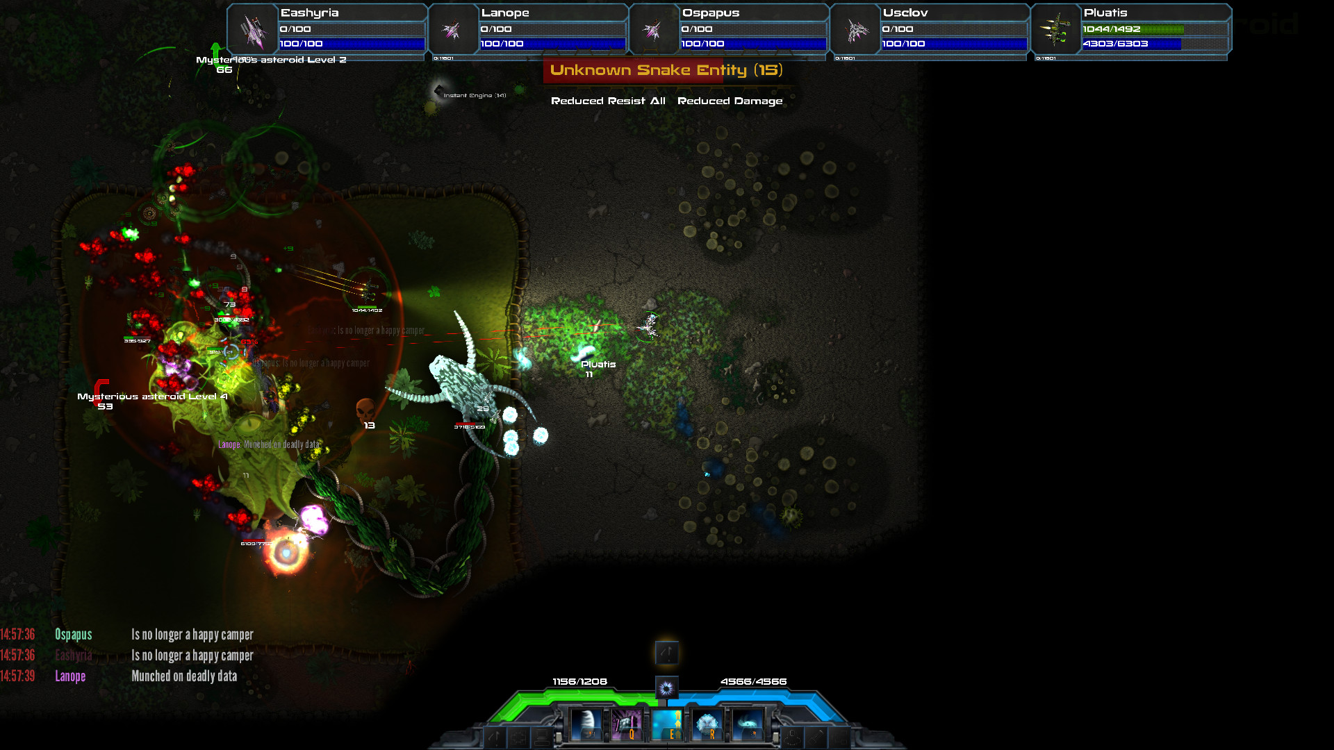 Скриншот: Nienix: Cosmic Warfare