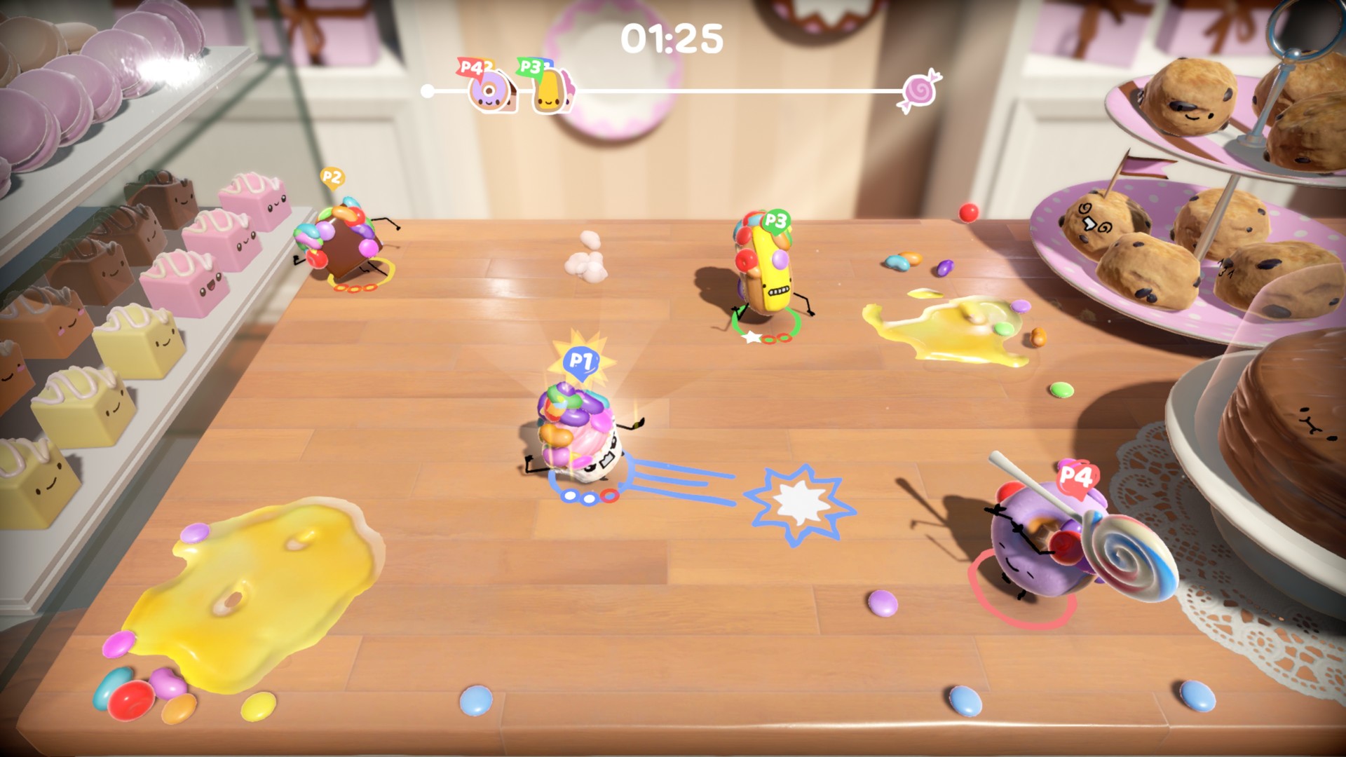 Скриншот: Cake Bash