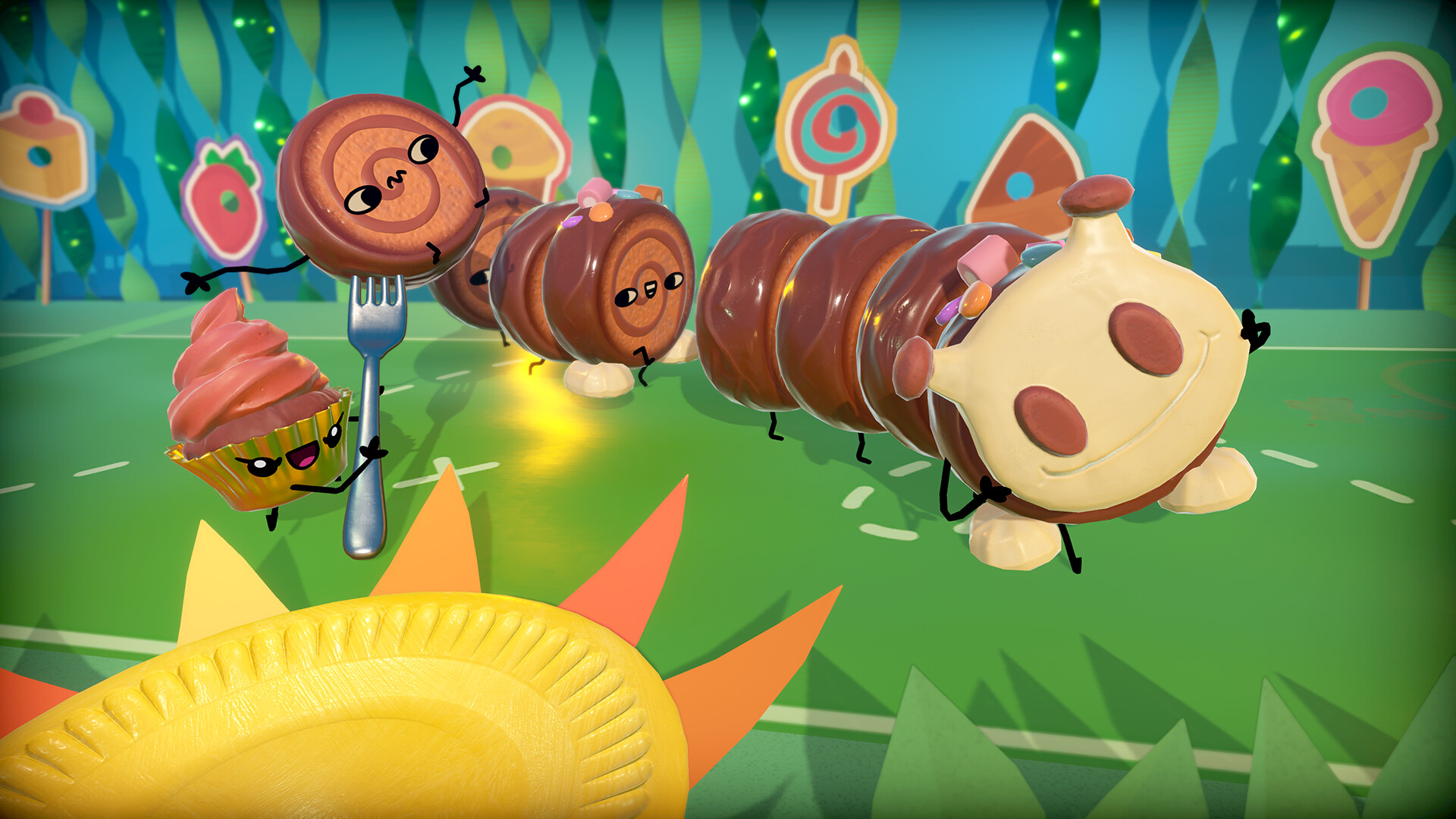 Скриншот: Cake Bash