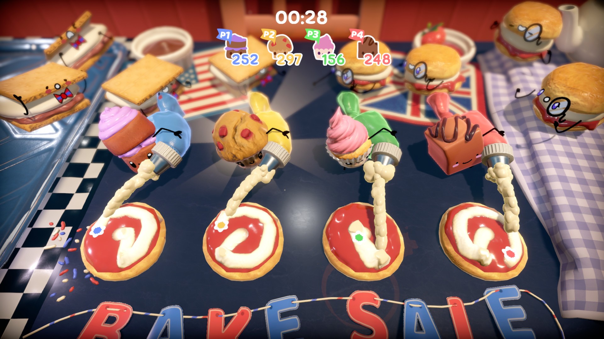 Скриншот: Cake Bash