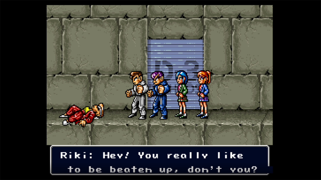 Скриншот: River City Girls Zero