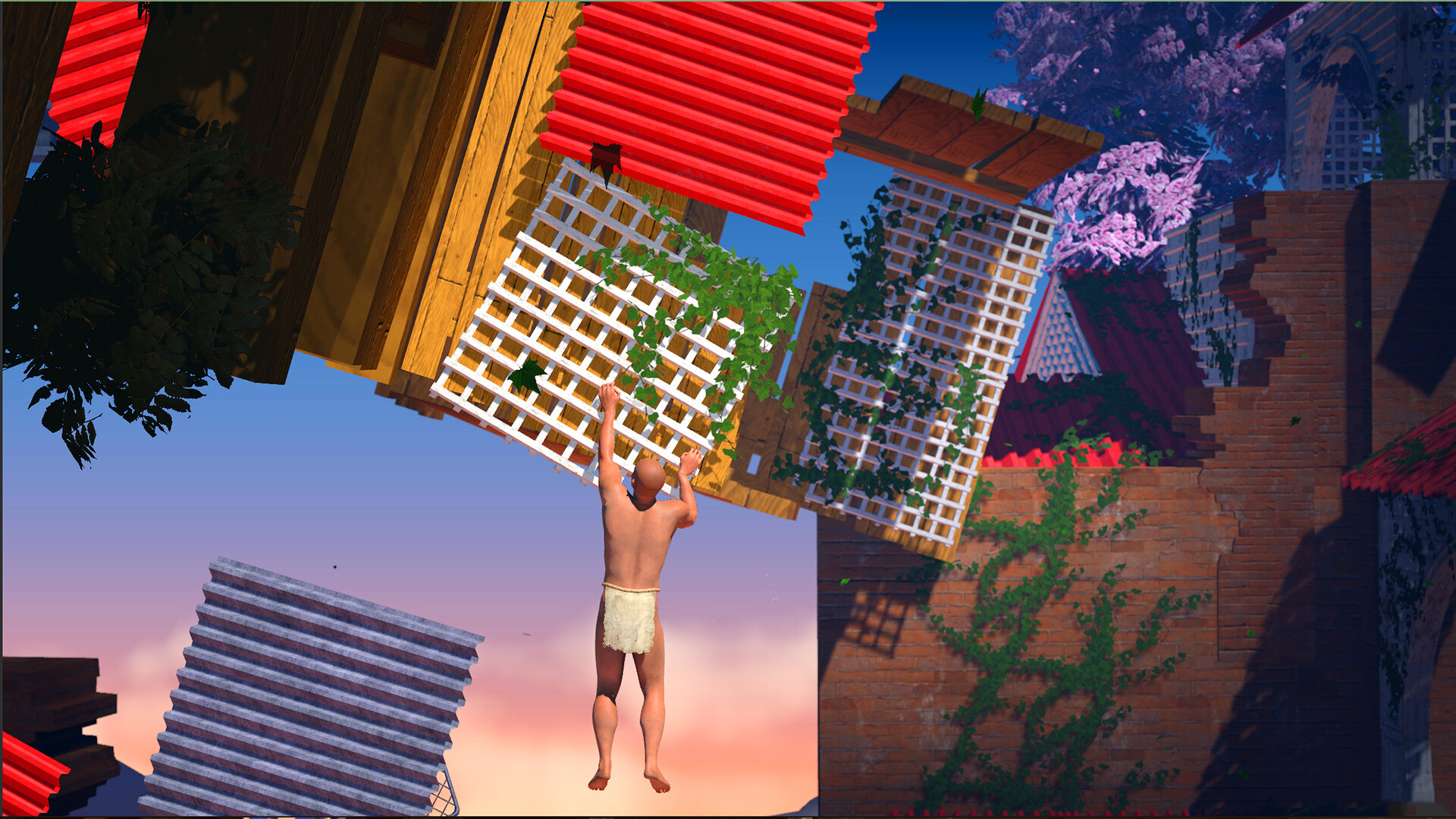 Скриншот: A Difficult Game About Climbing