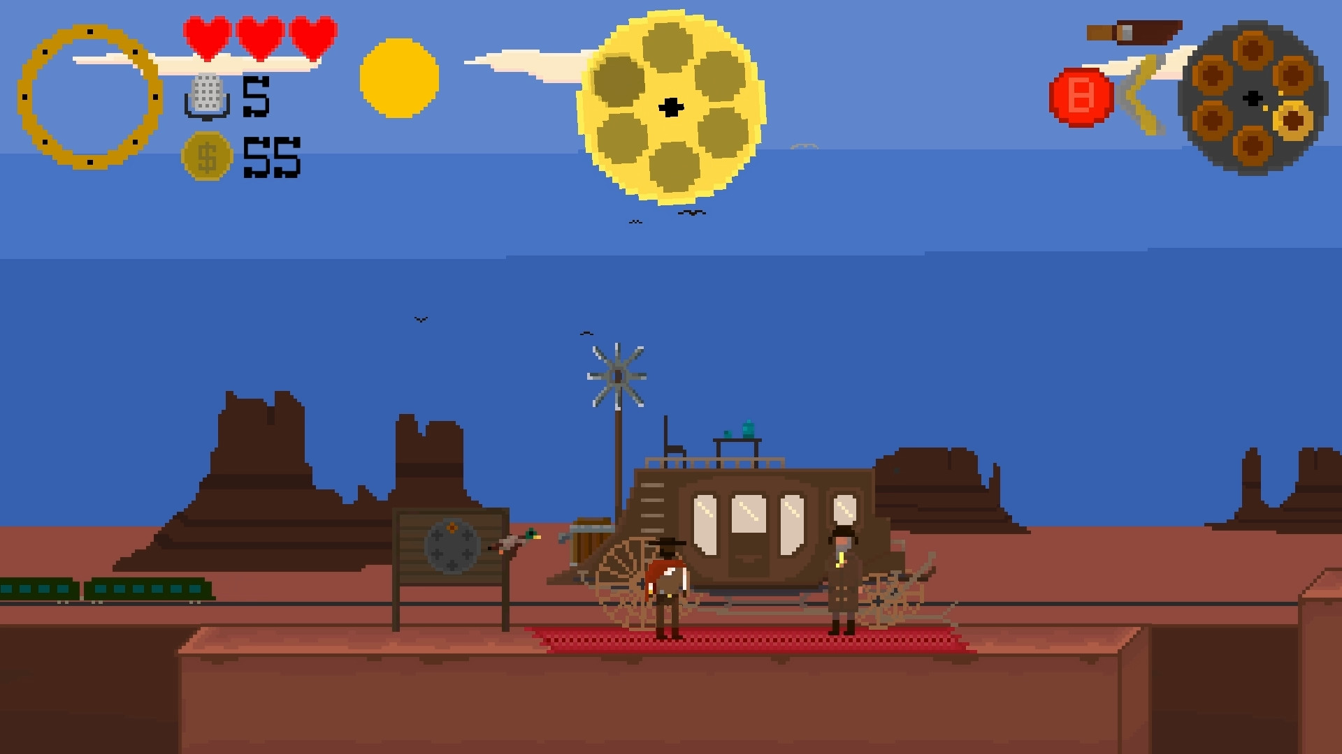 Скриншот: Luckslinger
