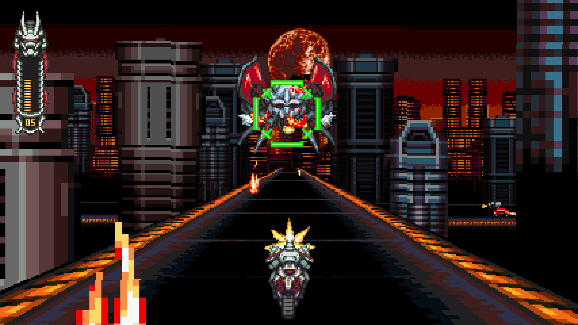 Скриншот: Vengeful Guardian: Moonrider