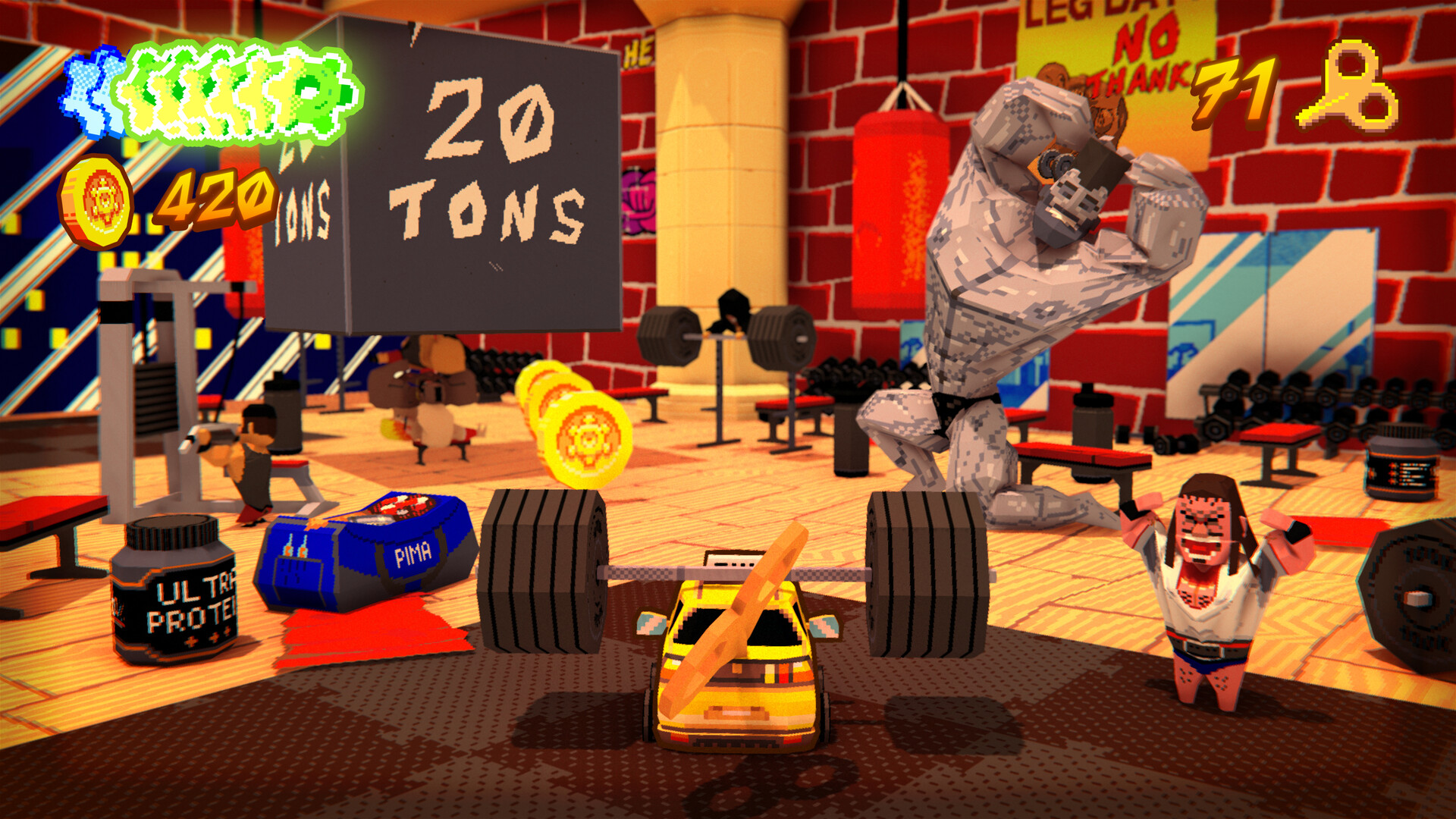 Скриншот: Yellow Taxi Goes Vroom