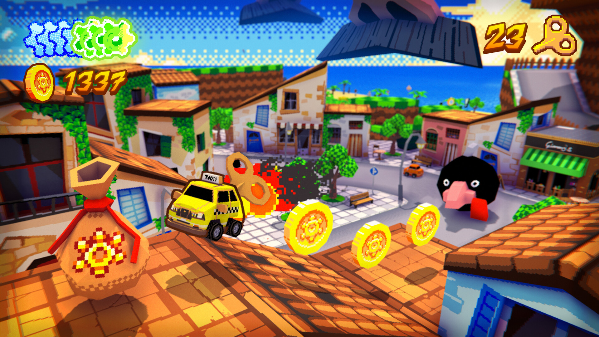Скриншот: Yellow Taxi Goes Vroom