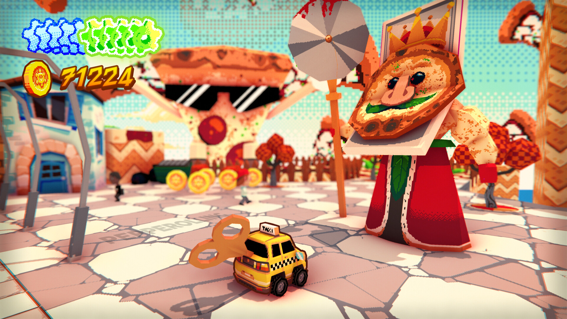 Скриншот: Yellow Taxi Goes Vroom