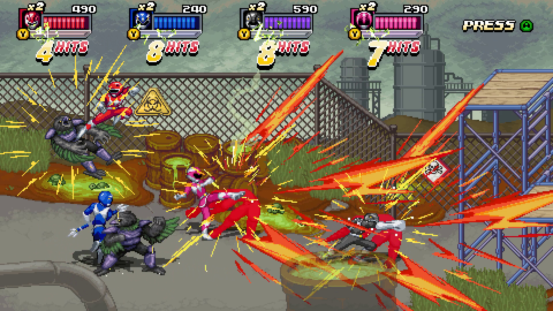 Скриншот: Mighty Morphin Power Rangers: Rita's Rewind