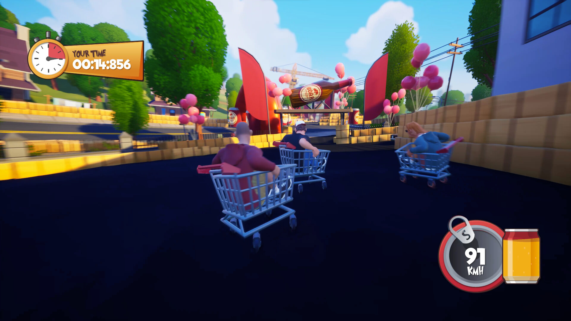 Скриншот: Slackers - Carts of Glory