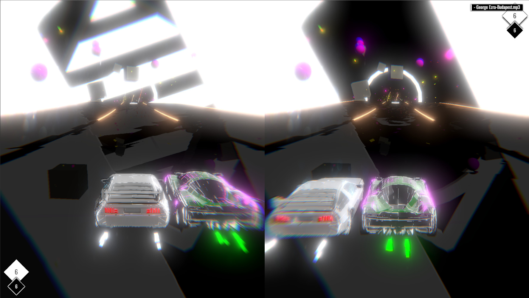 Скриншот: Music Racer