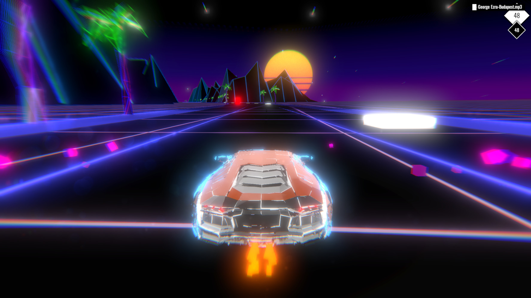 Скриншот: Music Racer