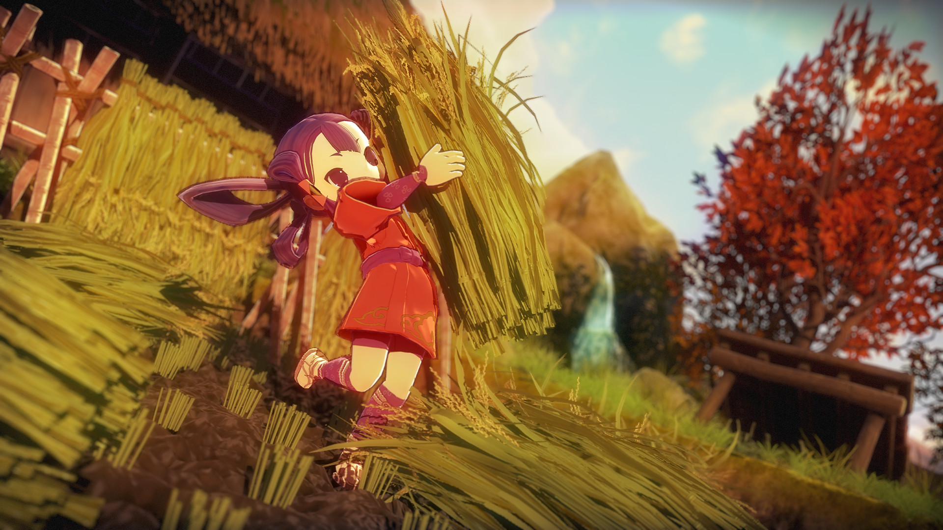 Скриншот: Sakuna: Of Rice and Ruin