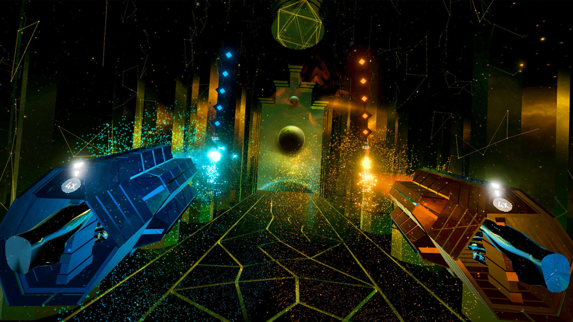 Скриншот: AUDICA: Rhythm Shooter