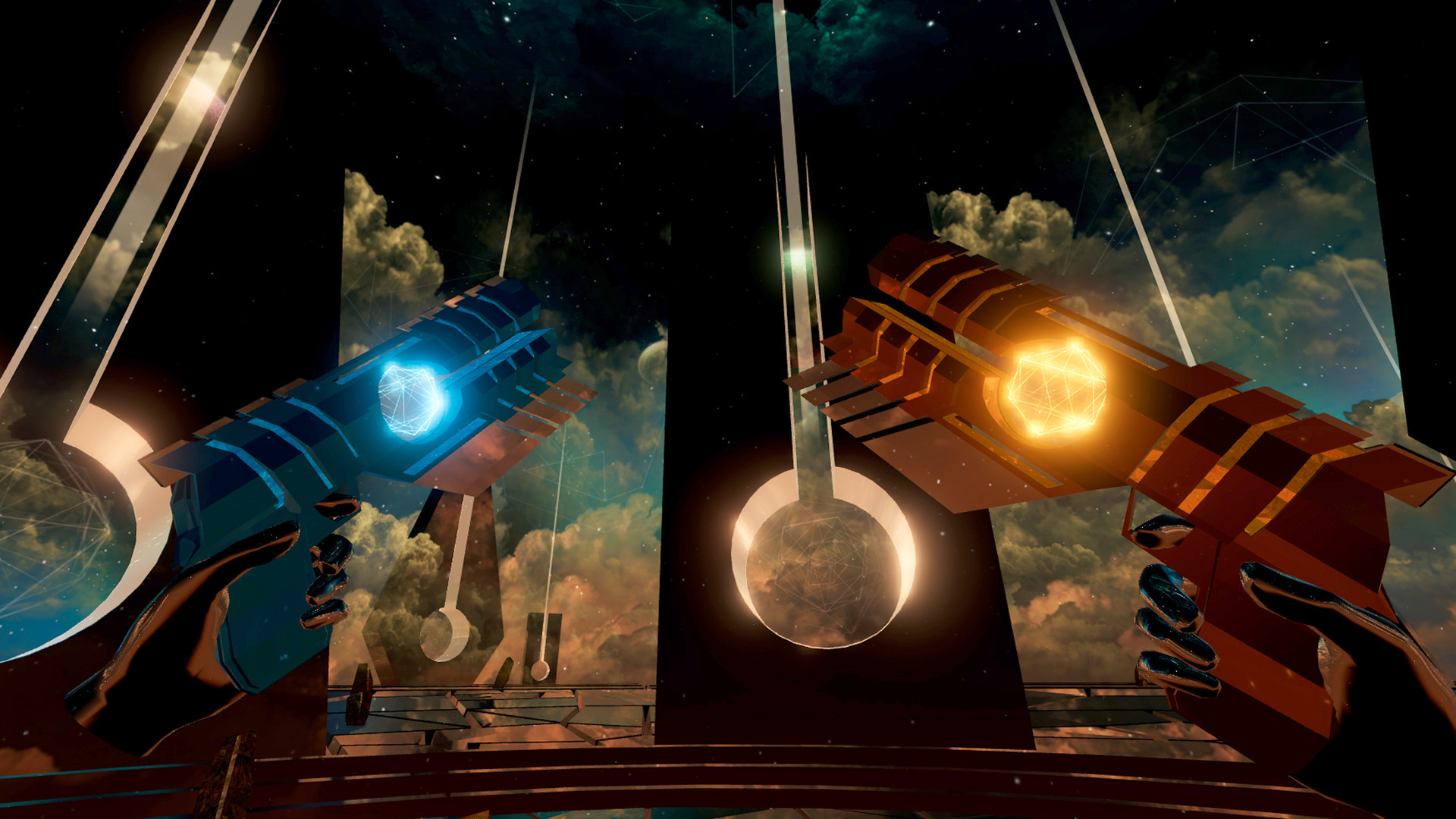 Скриншот: AUDICA: Rhythm Shooter
