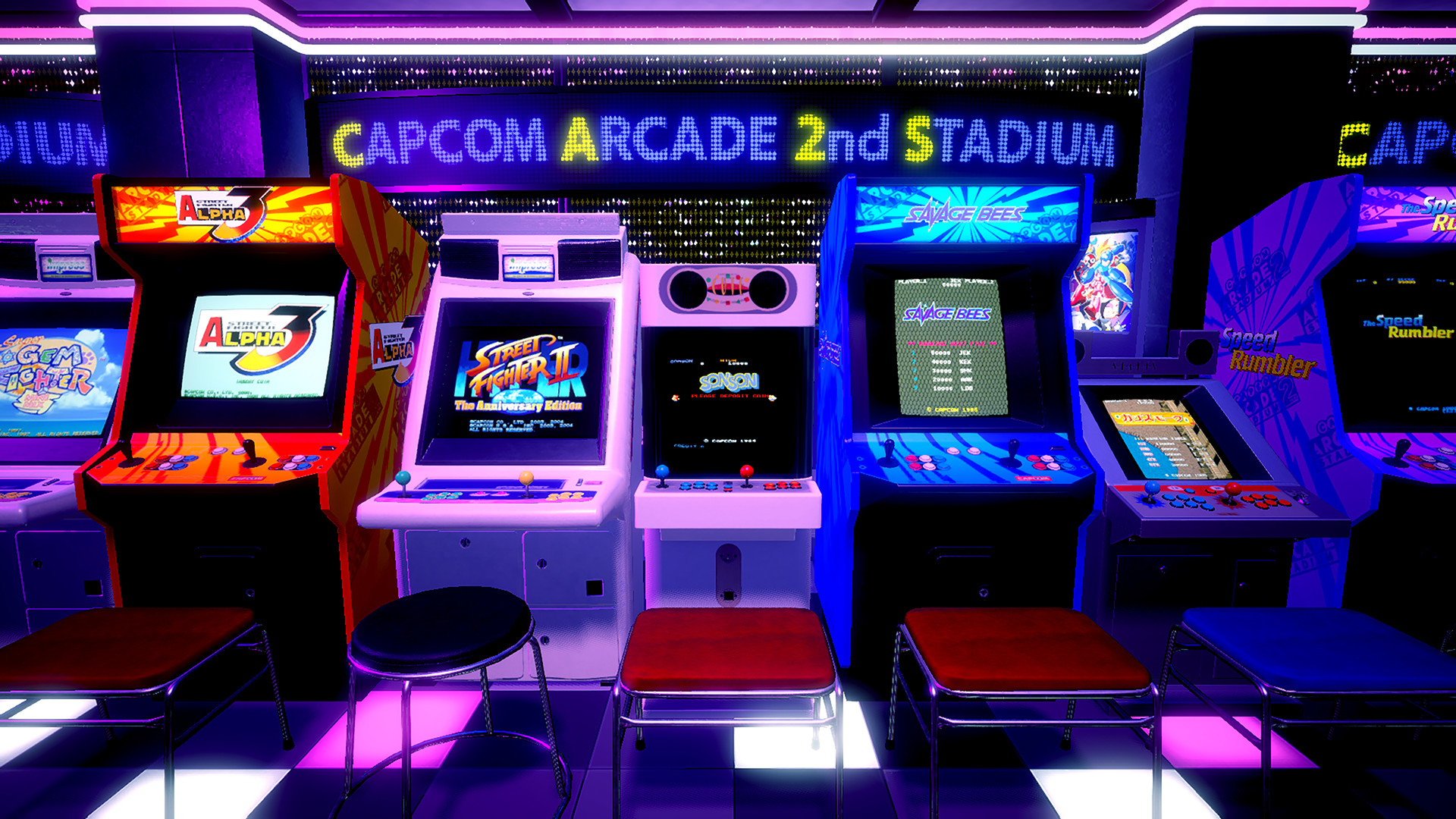 Скриншот: Capcom Arcade 2nd Stadium