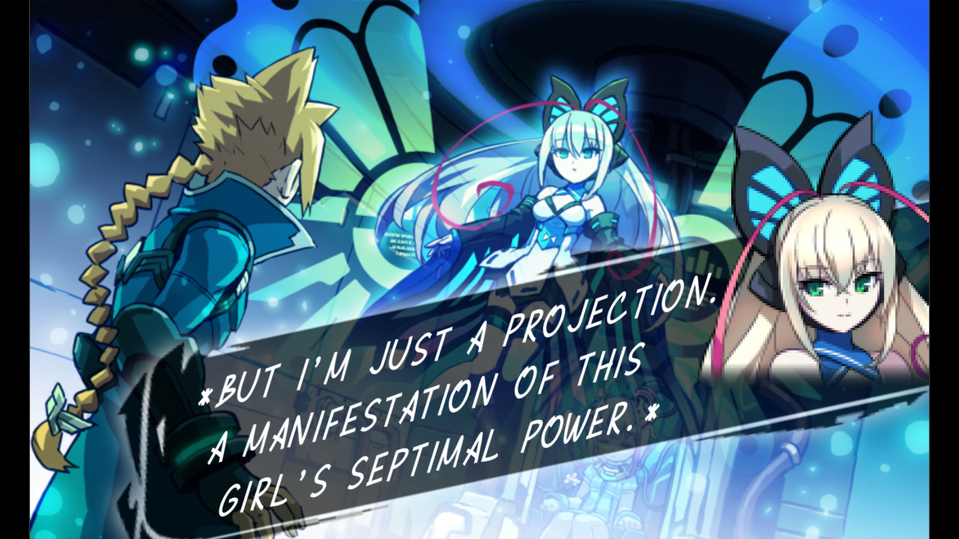Скриншот: Azure Striker Gunvolt