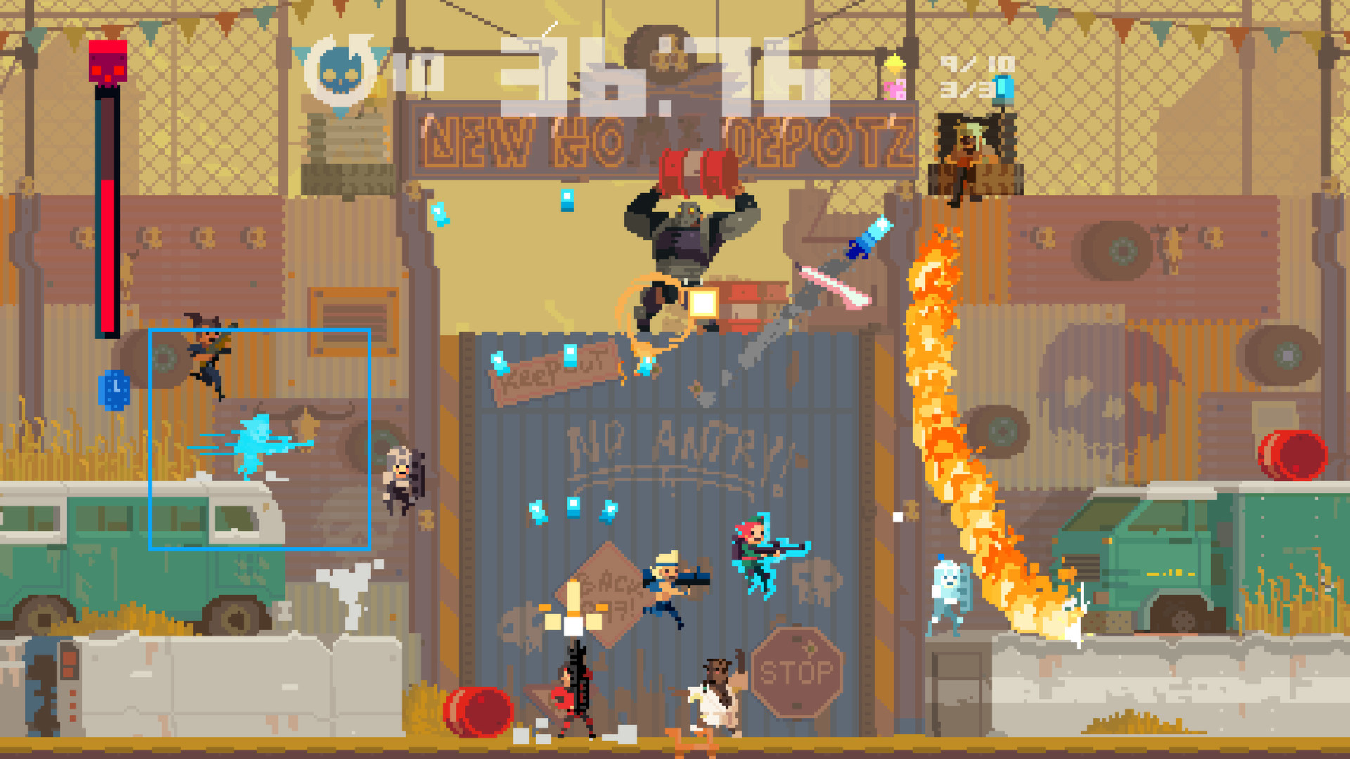 Скриншот: Super Time Force Ultra