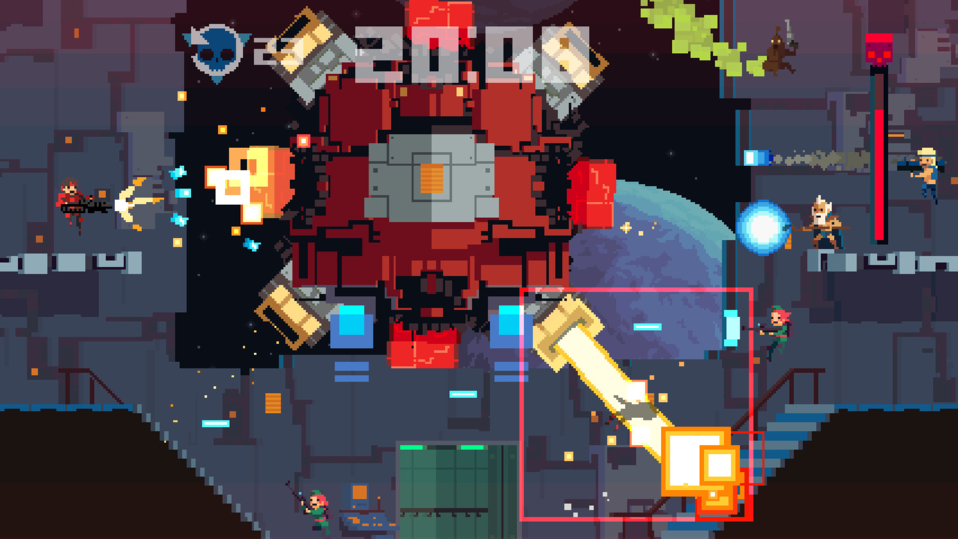 Скриншот: Super Time Force Ultra