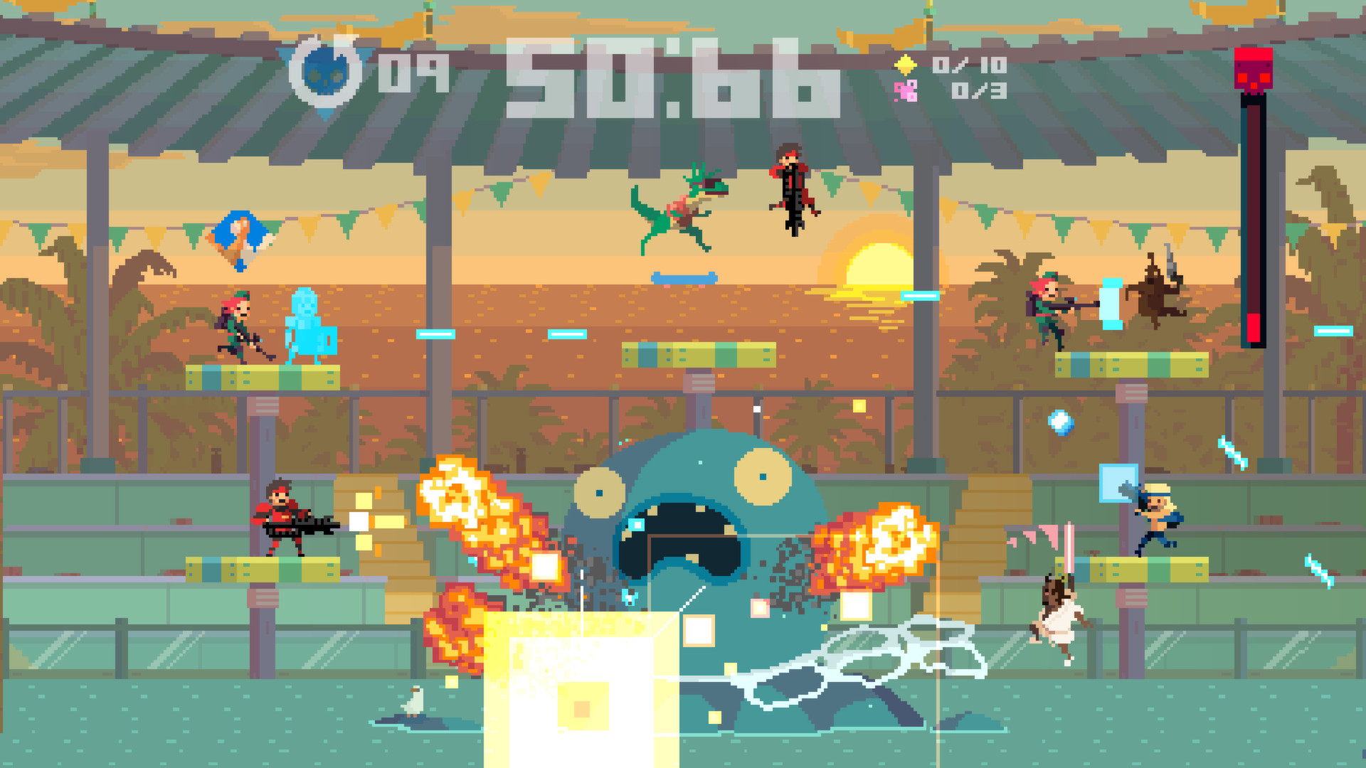 Скриншот: Super Time Force Ultra