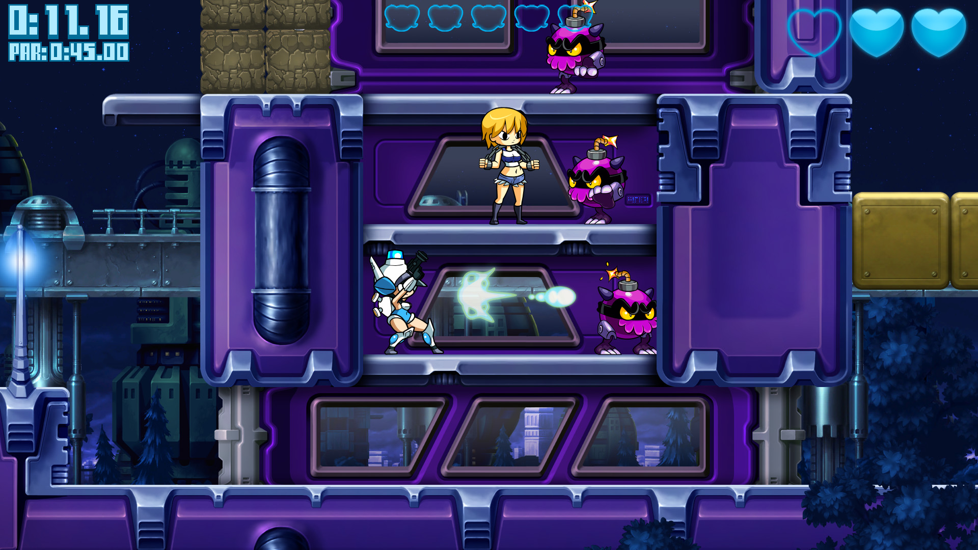 Скриншот: Mighty Switch Force! Collection
