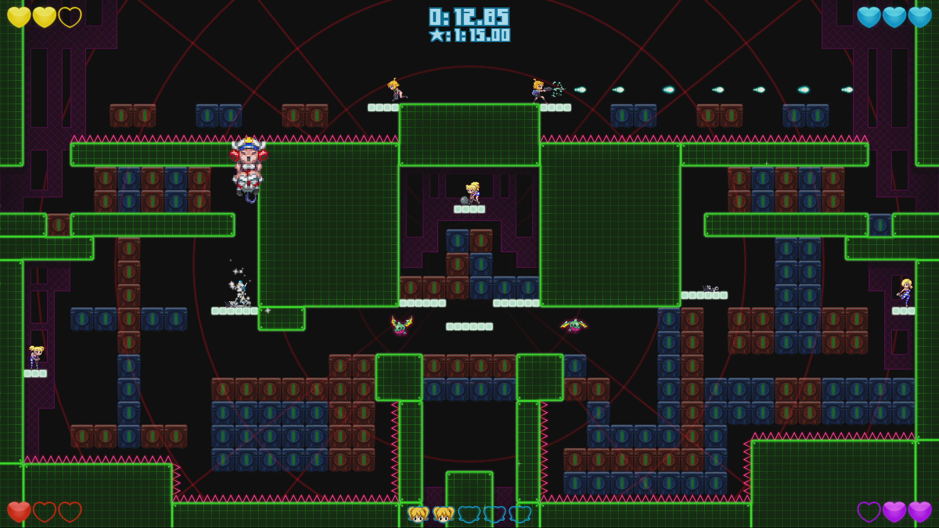 Скриншот: Mighty Switch Force! Collection