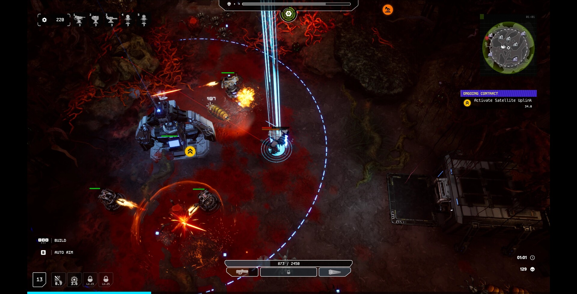 Скриншот: Iron Core: Mech Survivor