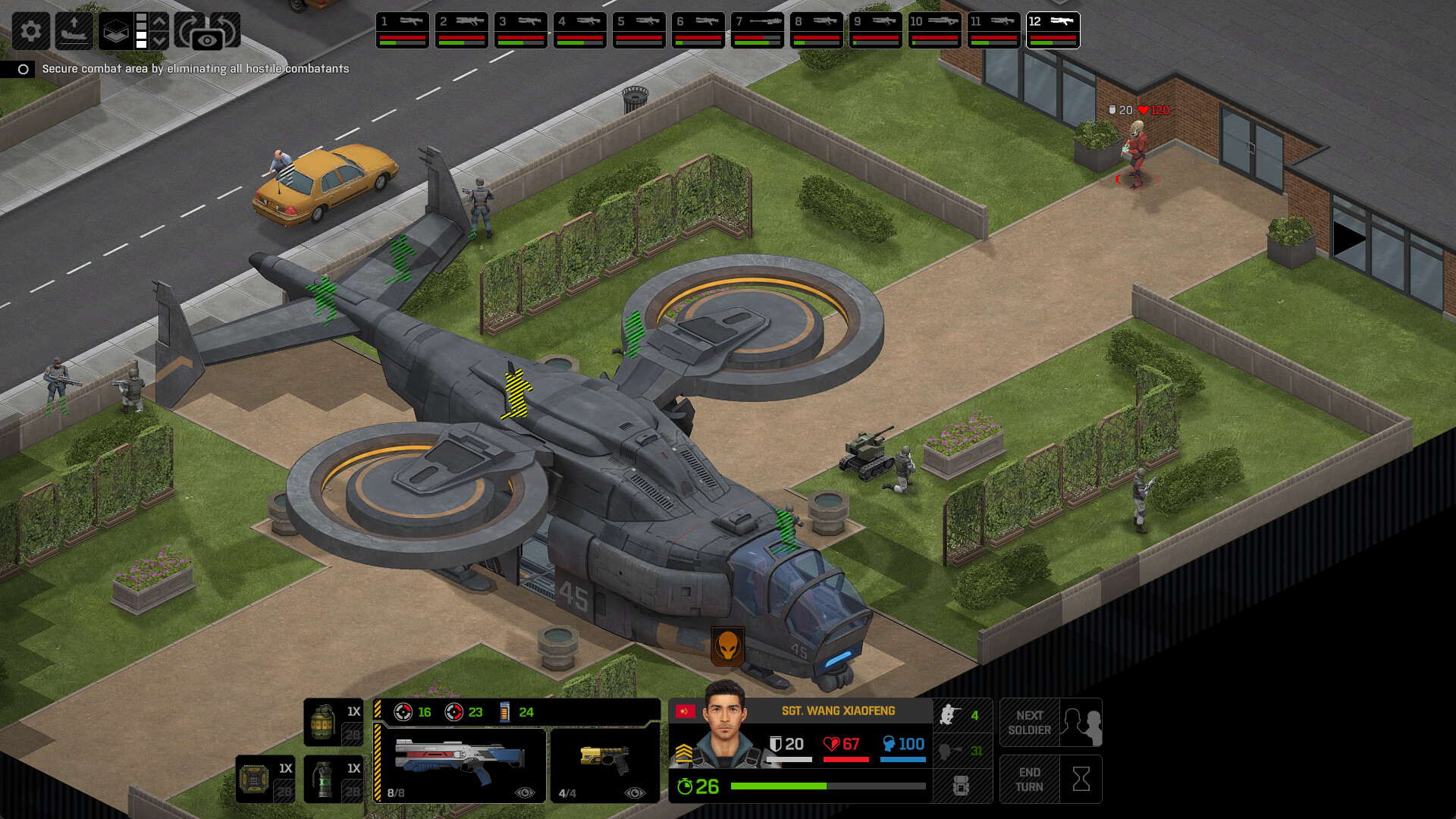 Скриншот: Xenonauts 2