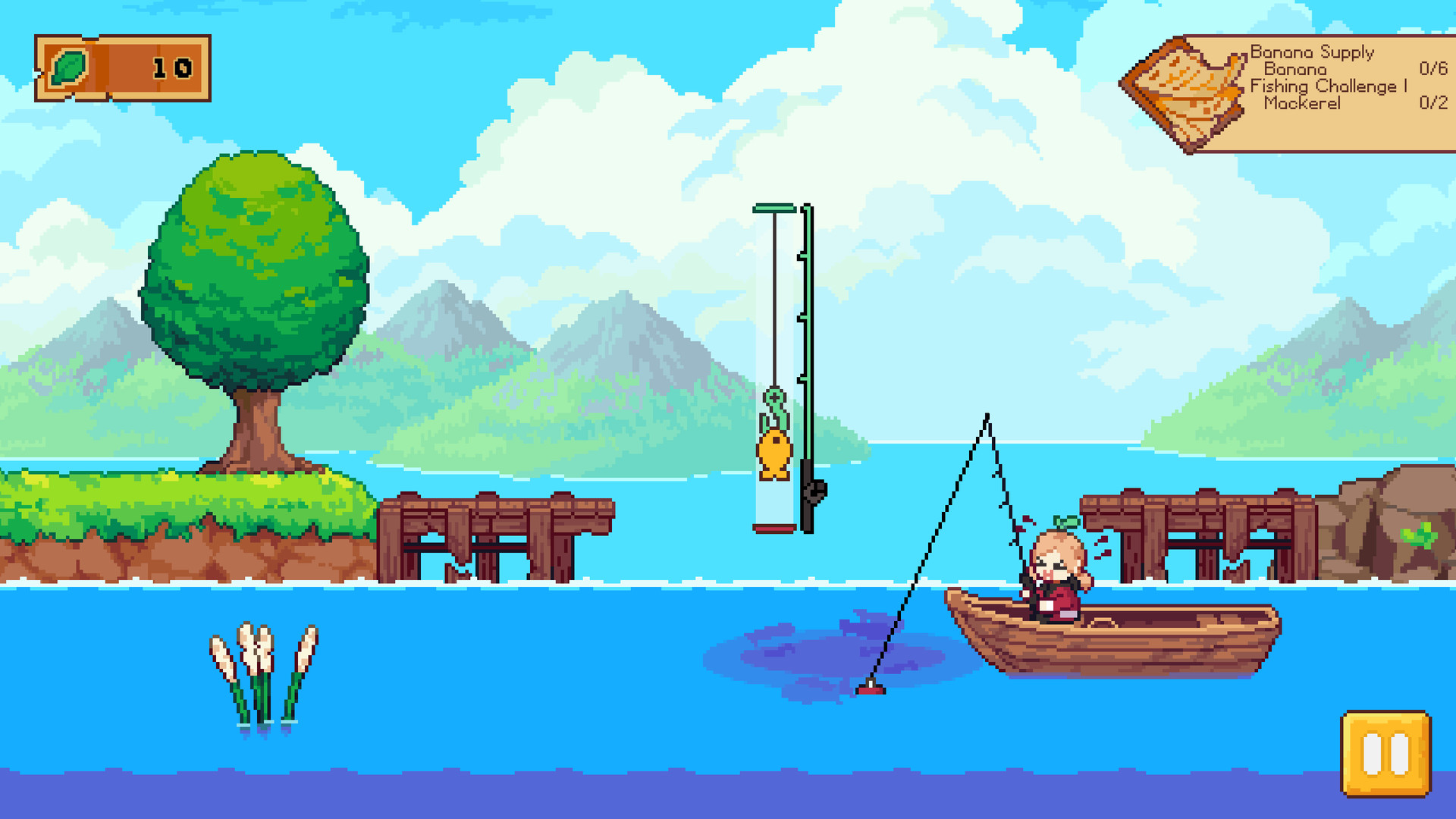 Скриншот: Luna's Fishing Garden