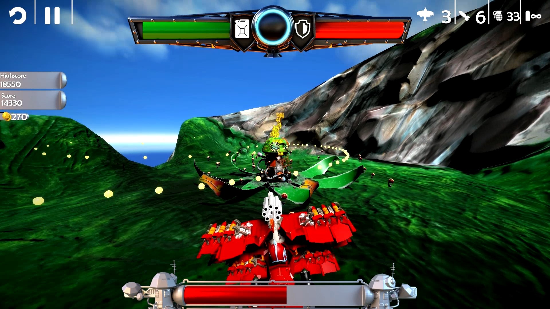 Скриншот: Red Barton and The Sky Pirates
