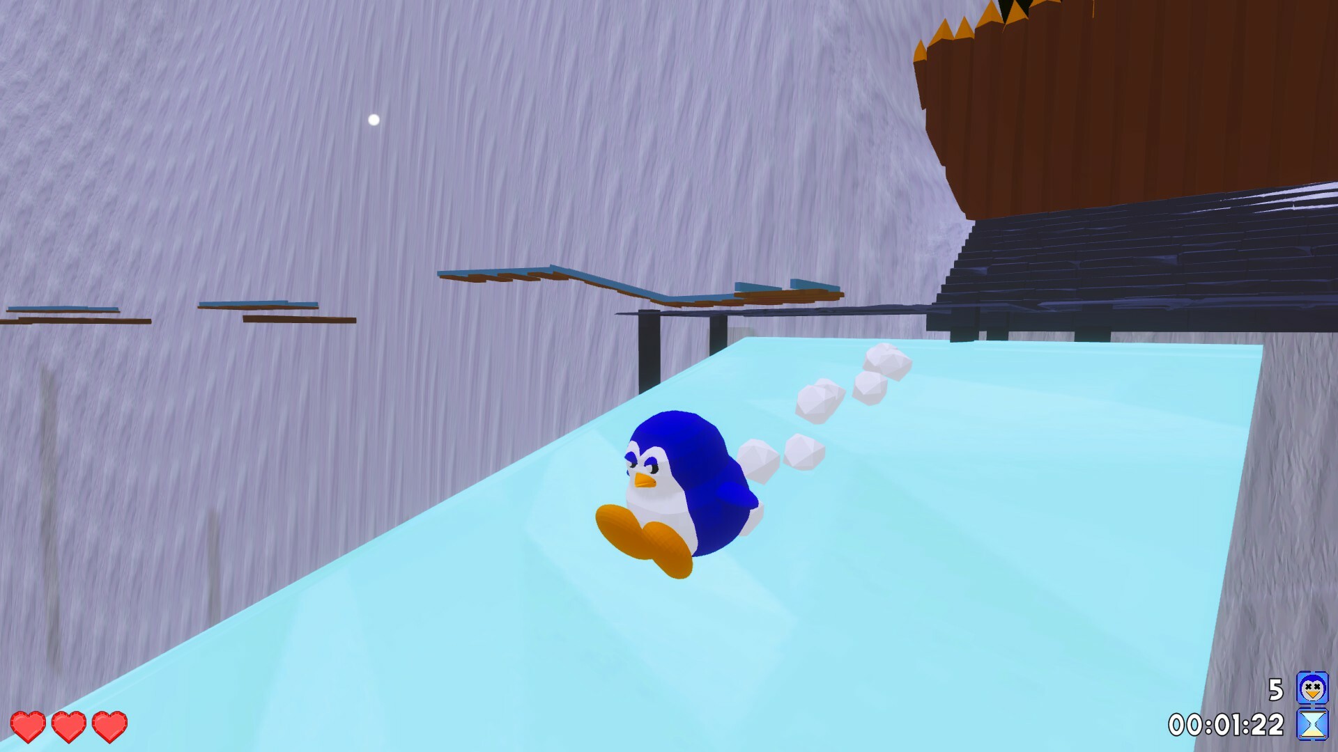 Скриншот: Angry Penguin
