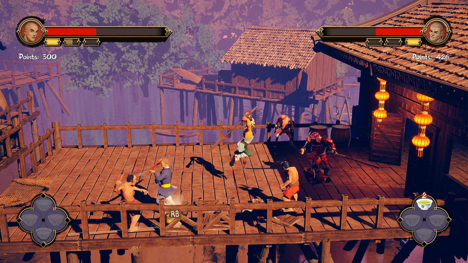Скриншот: 9 Monkeys of Shaolin