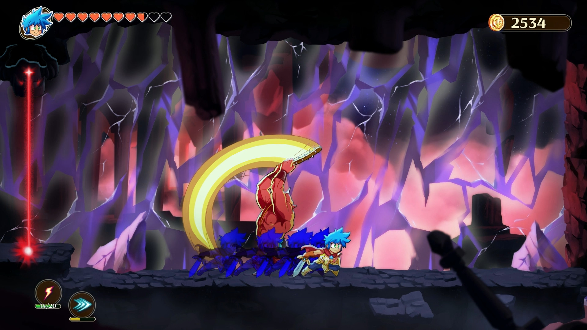 Скриншот: Monster Boy and the Cursed Kingdom