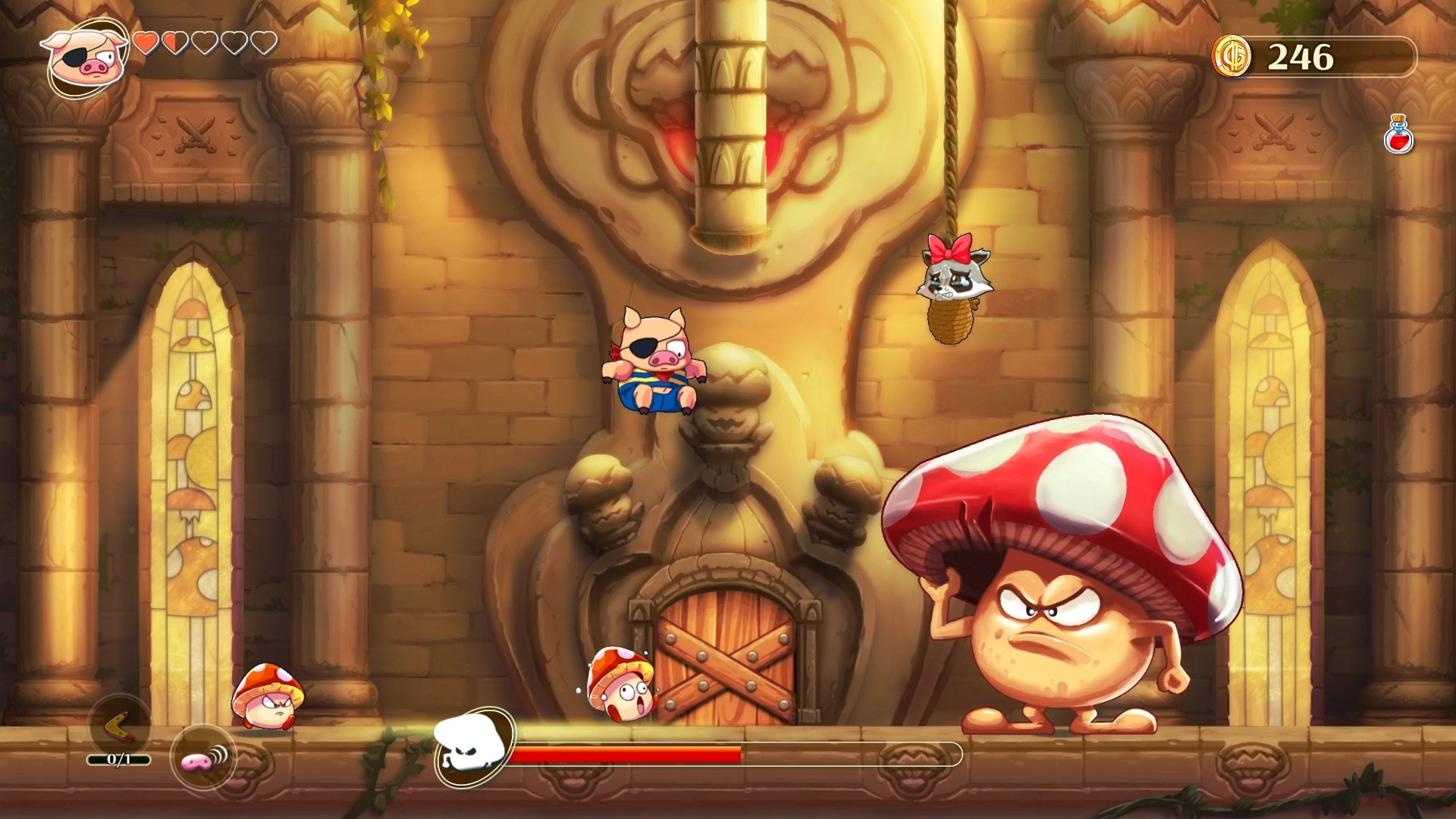 Скриншот: Monster Boy and the Cursed Kingdom