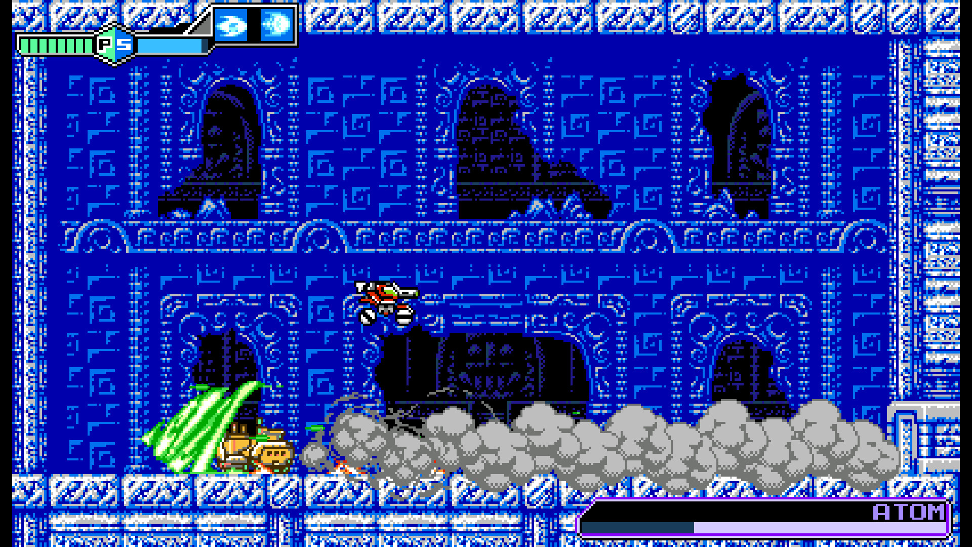 Скриншот: Blaster Master Zero 2