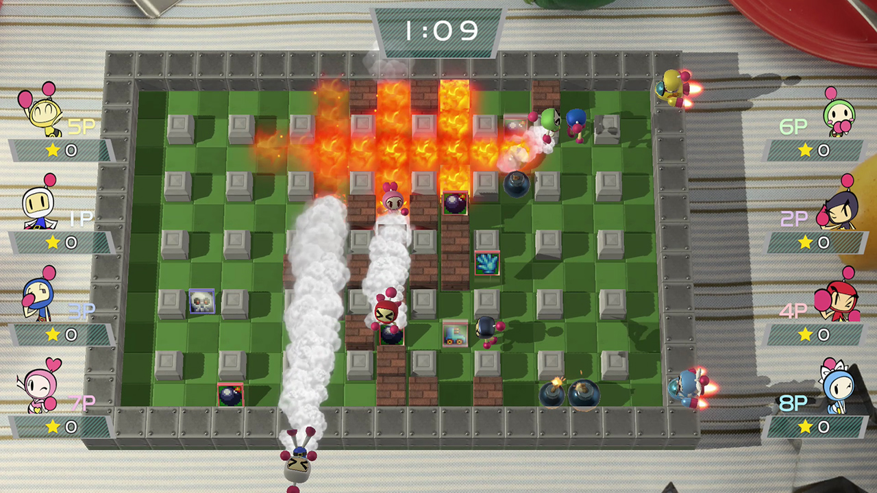 Скриншот: Super Bomberman R