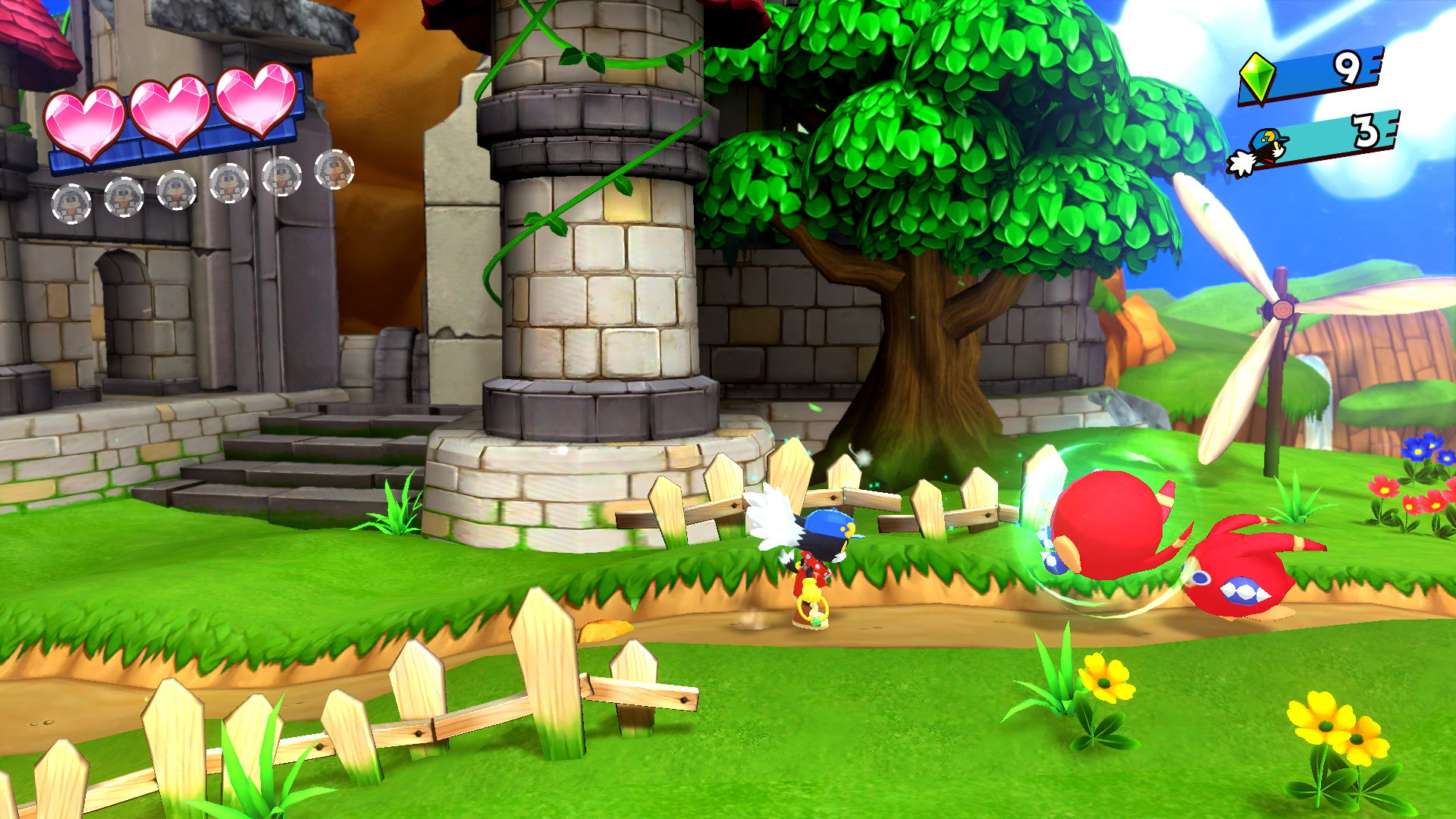 Скриншот: Klonoa Phantasy Reverie Series