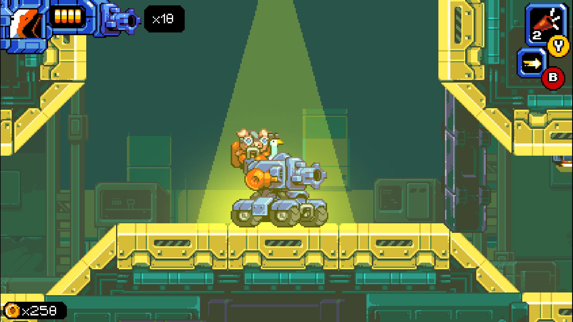 Скриншот: Mighty Goose