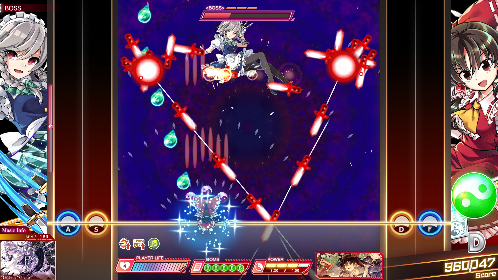 Скриншот: Touhou Danmaku Kagura Phantasia Lost