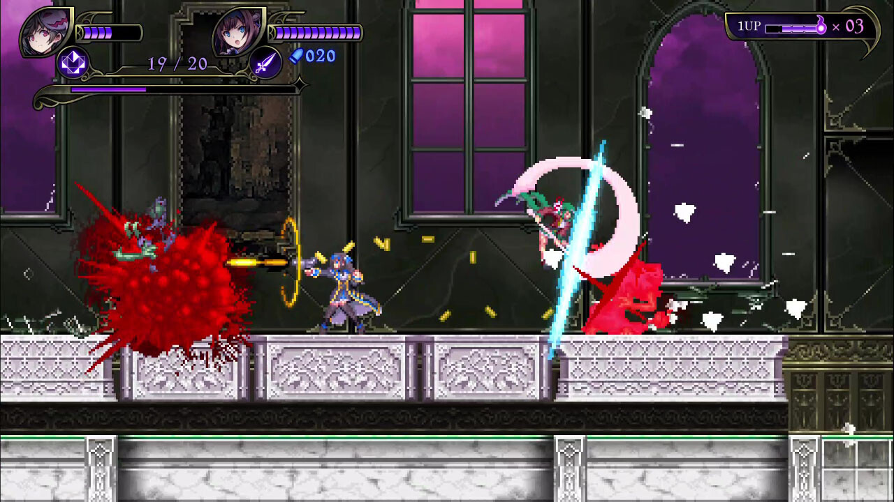 Скриншот: Gal Guardians: Demon Purge