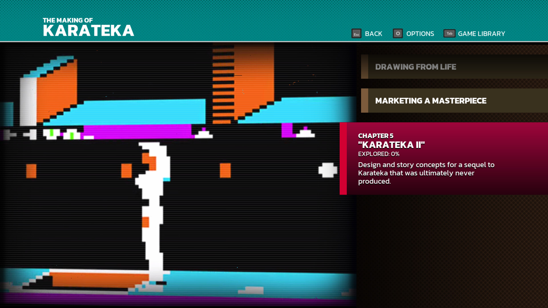Скриншот: The Making of Karateka