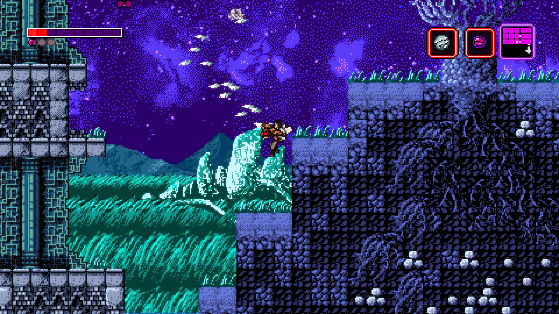Скриншот: Axiom Verge