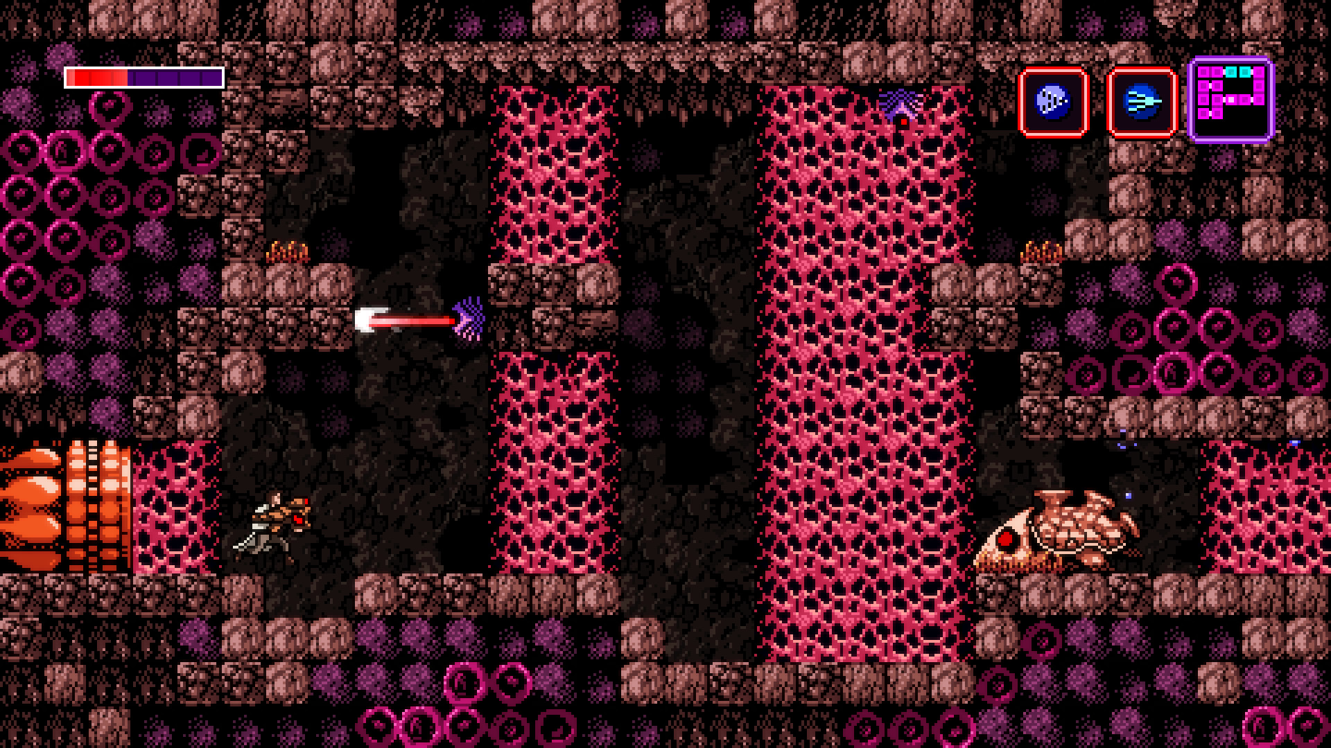 Скриншот: Axiom Verge