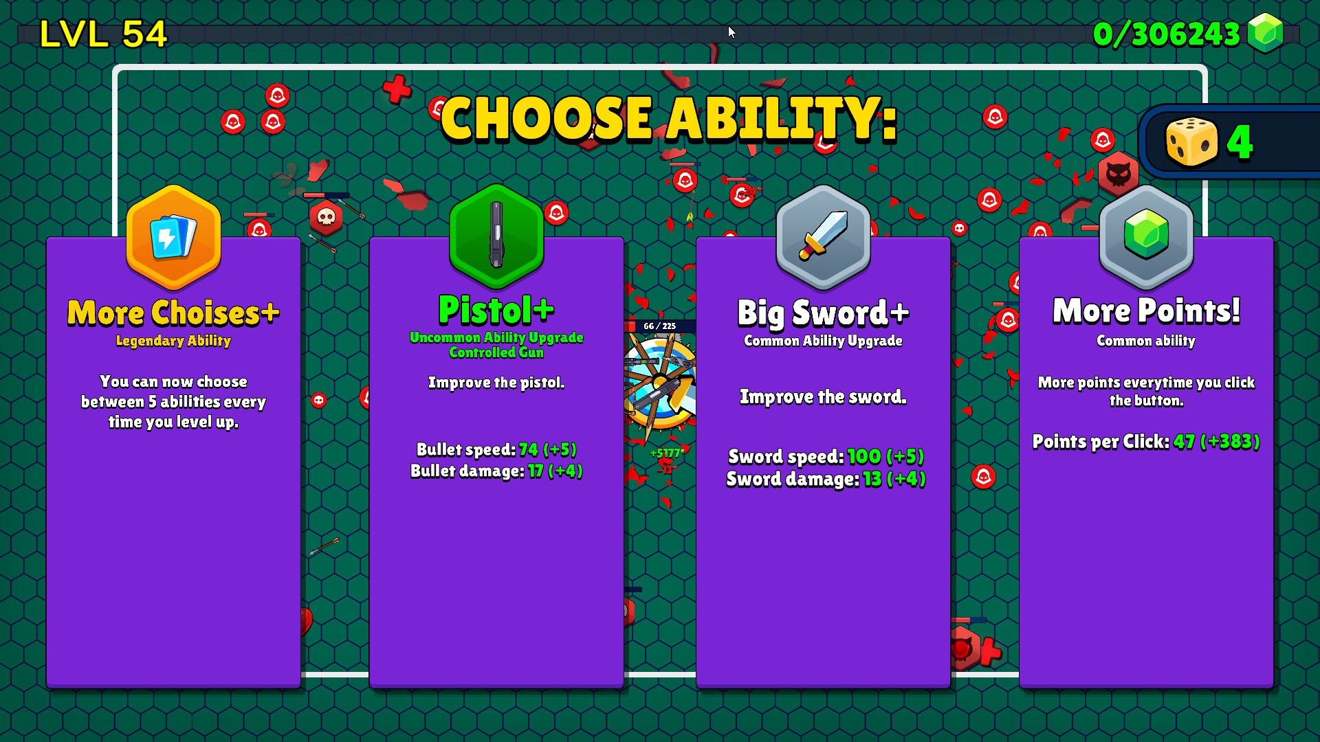 Скриншот: Just Click The Button